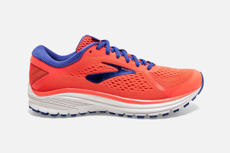 Zapatillas Running Brooks Aduro 6 Hombre Coral/Azules/Blancas Ofertas WVAE49357